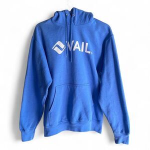 Blue Vail hooded sweatshirt size S/M